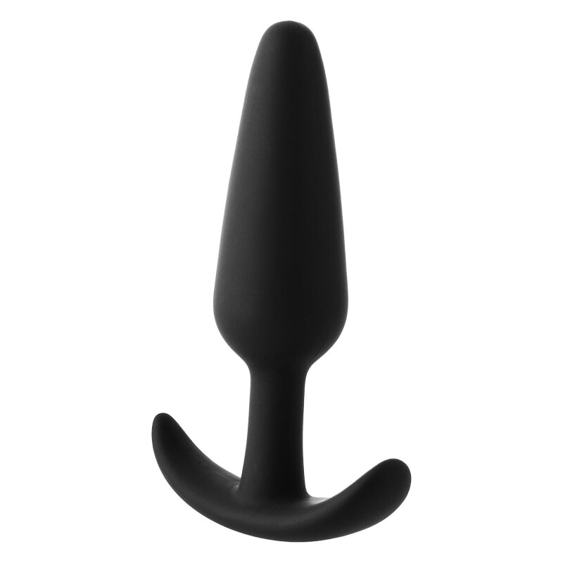 Анальна пробка Dream Toys Fantasstic з обмежувачем, чорна, 8.3 х 2.1 см - Зображення 4
