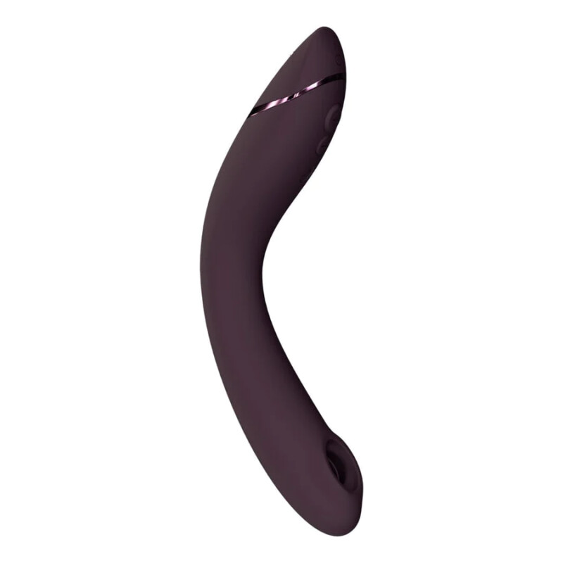 Вібратор для точки G Womanizer OG Aubergine з хвильовою стимуляцією, бордовий, 17.6 х 3.9 см - Зображення 2
