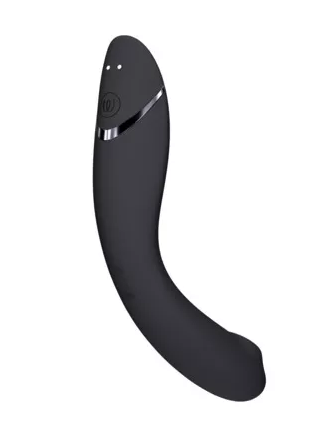 Вібратор для точки G Womanizer OG Dark Gray з хвильовою стимуляцією, чорний, 17.6 х 3.9 см - Зображення 1