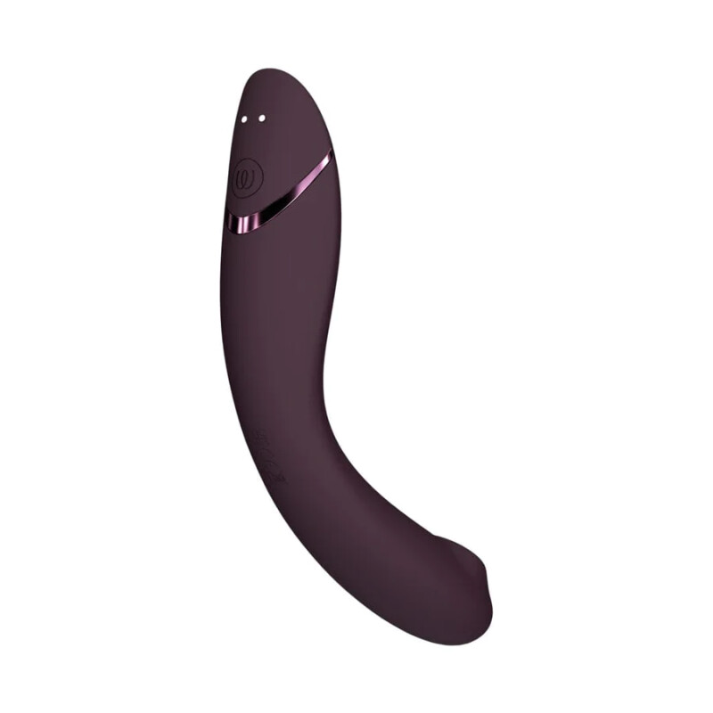 Вібратор для точки G Womanizer OG Aubergine з хвильовою стимуляцією, бордовий, 17.6 х 3.9 см - Зображення 1