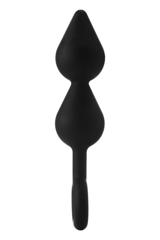 Анальна пробка з кільцем подвійна Dream Toys FANTASSTIC XL - Зображення 3