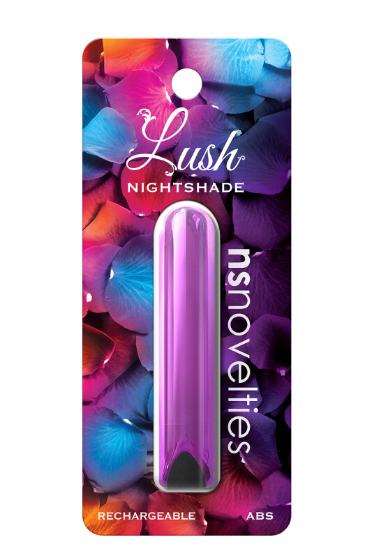 Віброкуля NS Novelties, лілова, 8.8 х 1.7 см - Зображення 1