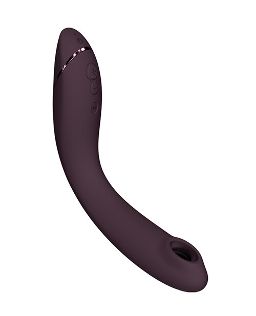 Вібратор для точки G Womanizer OG Aubergine з хвильовою стимуляцією, бордовий, 17.6 х 3.9 см - Зображення 3