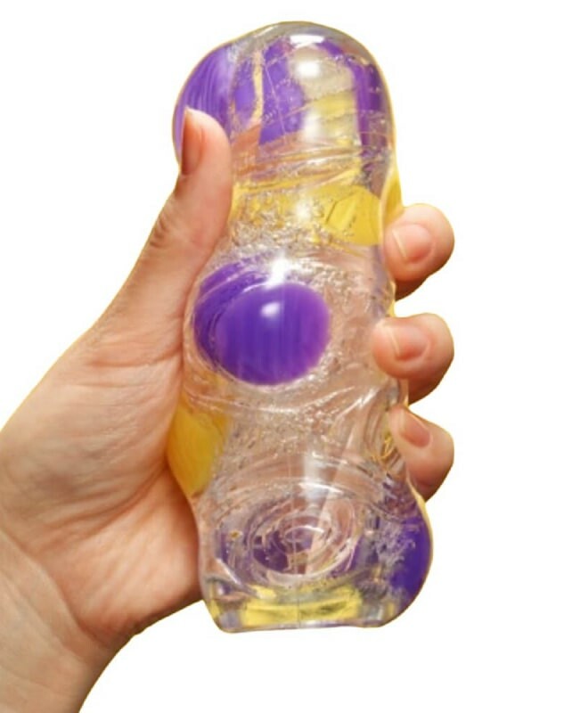 Мастурбатор нереалістичний TENGA Bobble Magic Marbles кольоровий, 16.5 х 4.5 см - Зображення 5