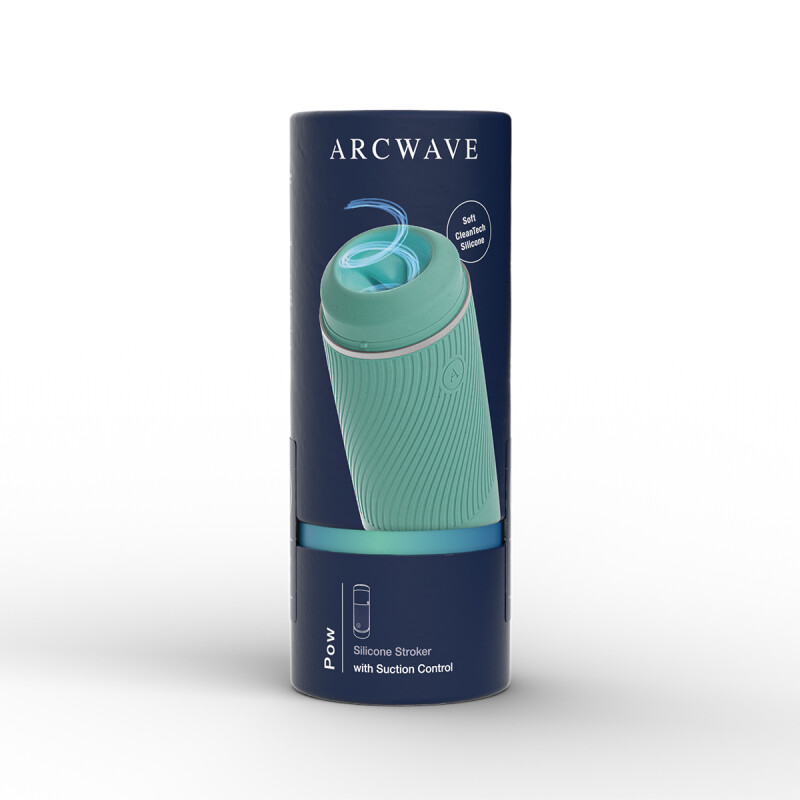 Мастурбатор хай-тек у колбі Arcwave Pow Stroker Mint, рельєфний, 18 х 7 см - Зображення 9