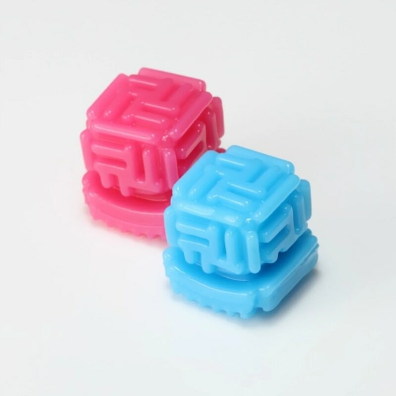 Мастурбатор нереалістичний TENGA Bobble Crazy Cubes різнокольоровий, 16.5 х 4.5 см - Изображение 4