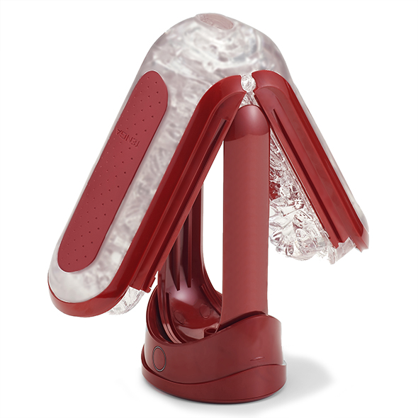 Мастурбатор зі станцією для нагрівання FLIP 0(ZERO) RED &amp; WARMER SET - Зображення 5