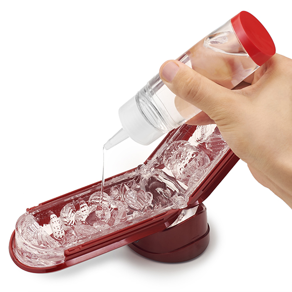 Мастурбатор зі станцією для нагрівання FLIP 0(ZERO) RED &amp; WARMER SET - Зображення 7