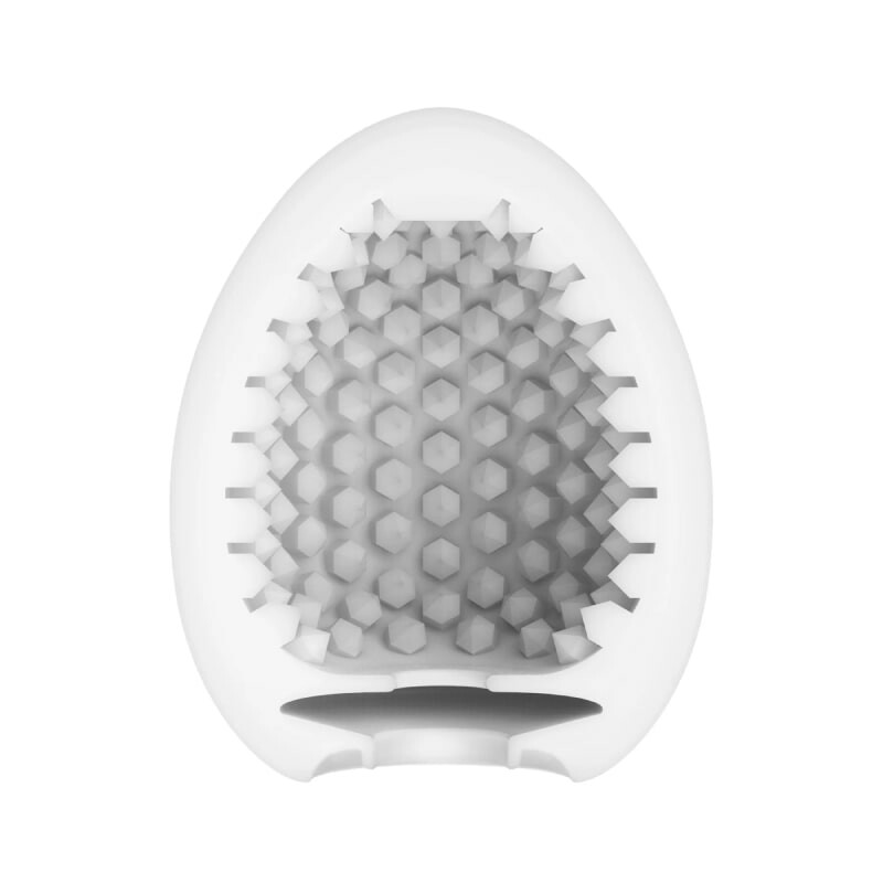 Мастурбатор хай-тек TENGA Egg Wonder Stud білий, 4.9 × 4.9 × 6.1 см - Зображення 6