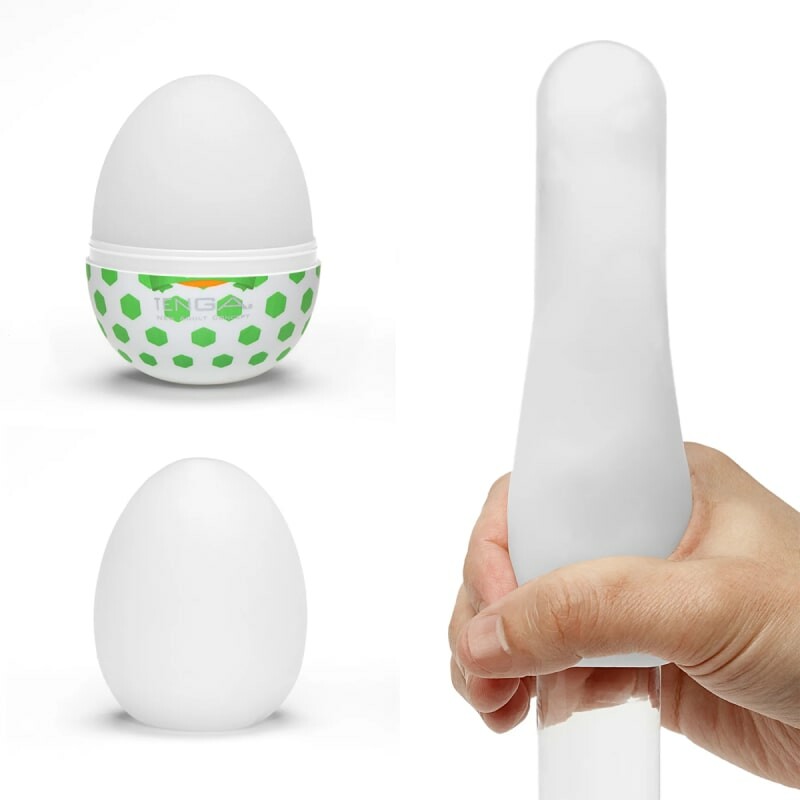 Мастурбатор хай-тек TENGA Egg Wonder Stud білий, 4.9 × 4.9 × 6.1 см - Зображення 7