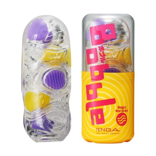 Мастурбатор нереалістичний TENGA Bobble Magic Marbles кольоровий, 16.5 х 4.5 см - Зображення 1