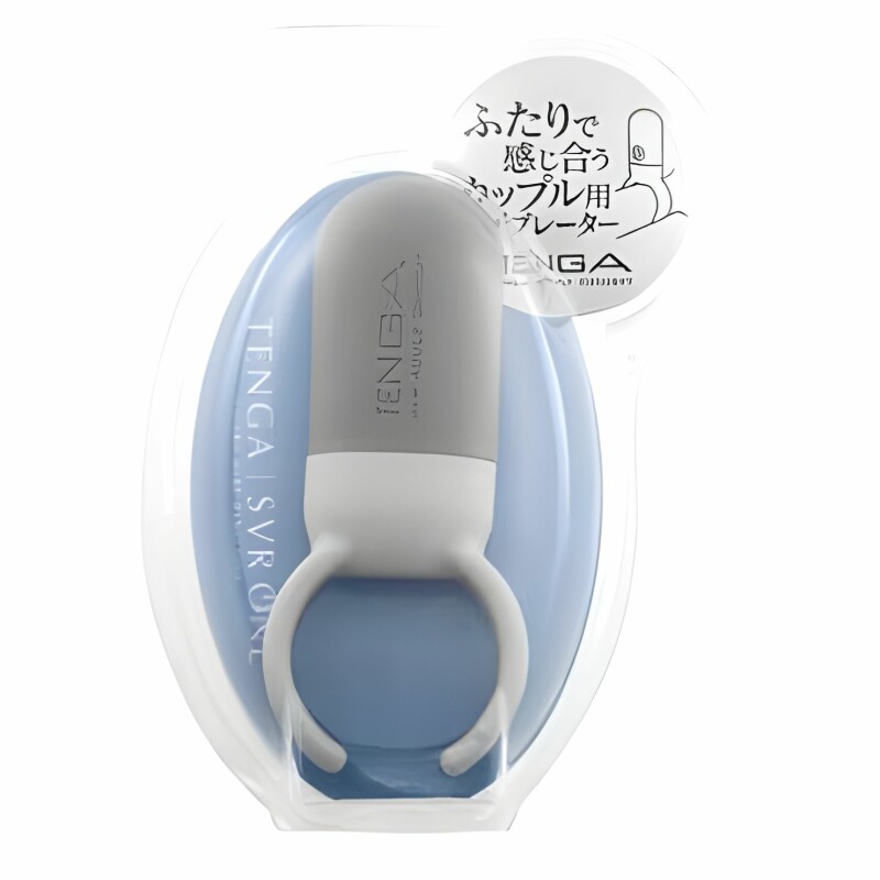 Кільце ерекційне для члена Tenga SVR One з вібрацією, сіре, 3.7 × 8.5 × 1.9 см - Зображення 1