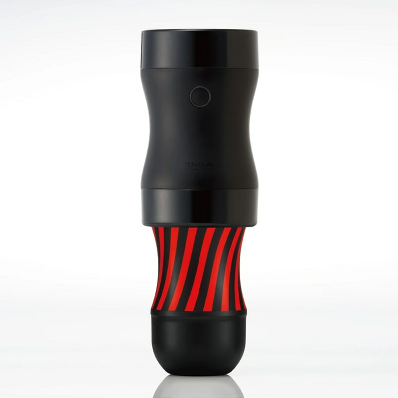 Мастурбатор нереалістичний Rolling Tenga Gyro Roller Cup чорно-червоний, 15 х 4.5 см - Изображение 8