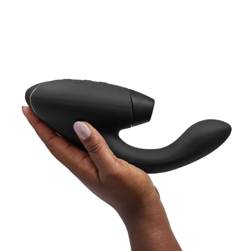 Безконтактний вібратор-стимулятор Womanizer Duo 2 Black, чорний - Зображення 7