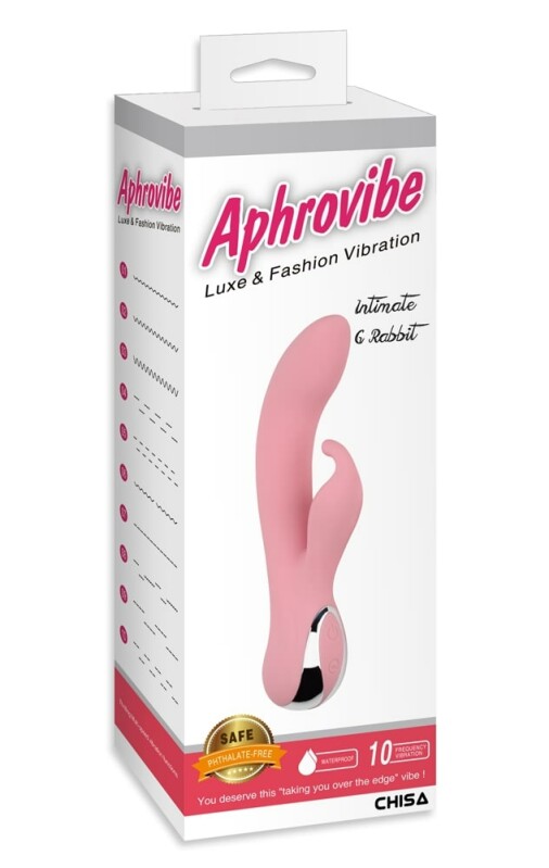 Вібратор-кролик Chisa Intimate рожевий, 18 х 3 см - Зображення 1