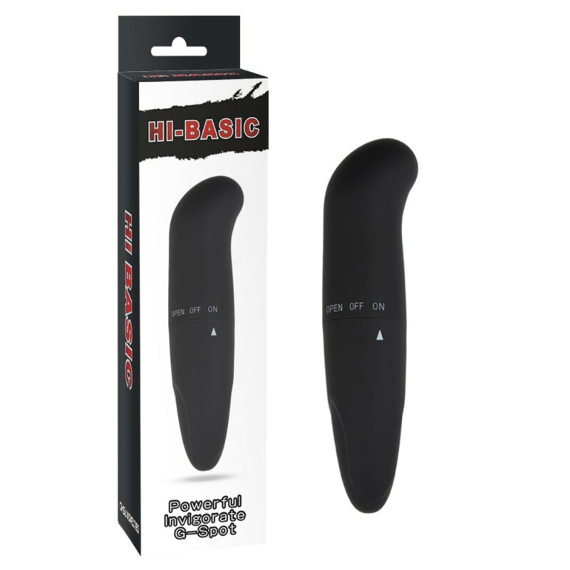Вібратор для точки G Chisa Powerful Invigorate G-Spot, чорний, 12 х 2.5 см - Изображение 1