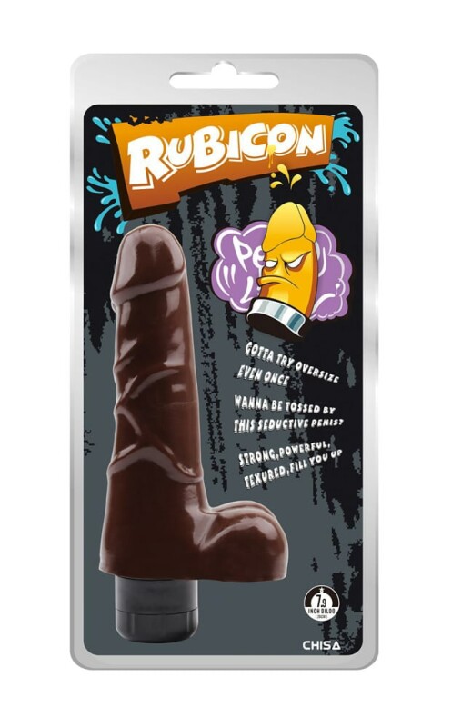 Вібратор реалістичний Chisa Rubicon коричневий, 19 х 4 см - Изображение 2