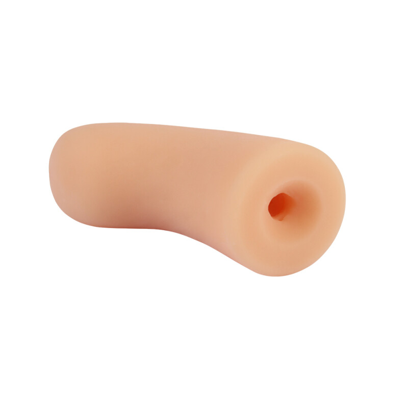 Мастурбатор нереалістичний Chisa T-Skin, бежевий, 14 х 6 см - Зображення 4