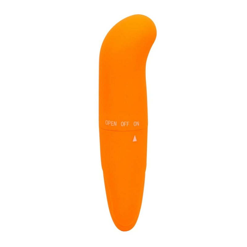 Вібратор для точки G Chisa Powerful Invigorate G-Spot, помаранчевий, 12 х 2.5 см