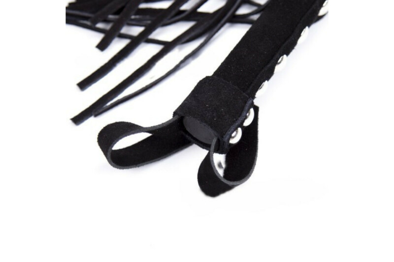 Флогер замшевий Fetish Leather, чорний - Зображення 3