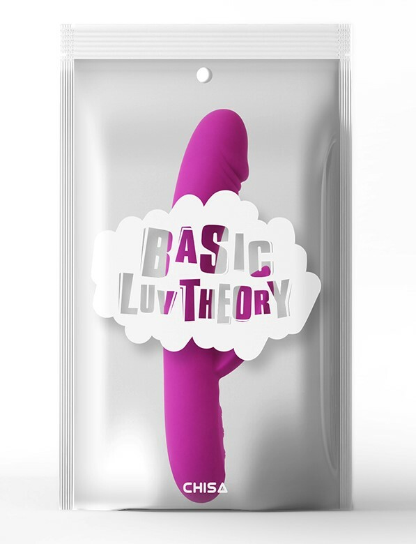Вібратор-кролик Chisa Basic Luv Theory, фіолетовий, 20 х 2 см - Зображення 1