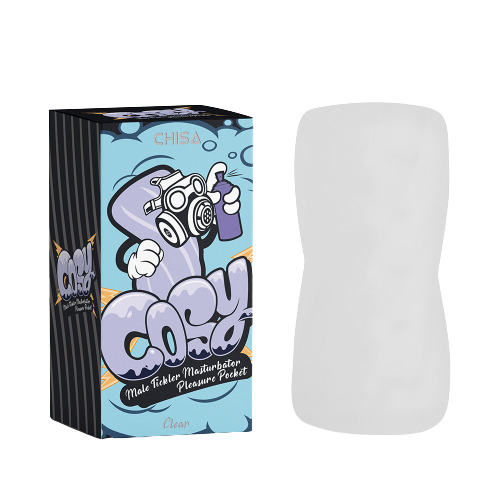 Мастурбатор нереалістичний Chisa COSY Stamina, прозорий, 8 х 4 см