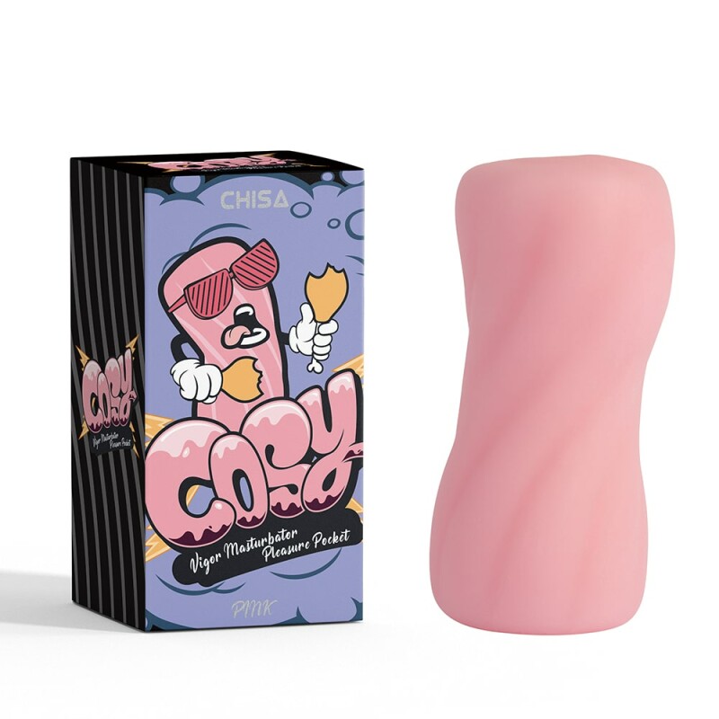 Мастурбатор нереалістичний Chisa COSY Vigor, рожевий, 10.7 х 5 см