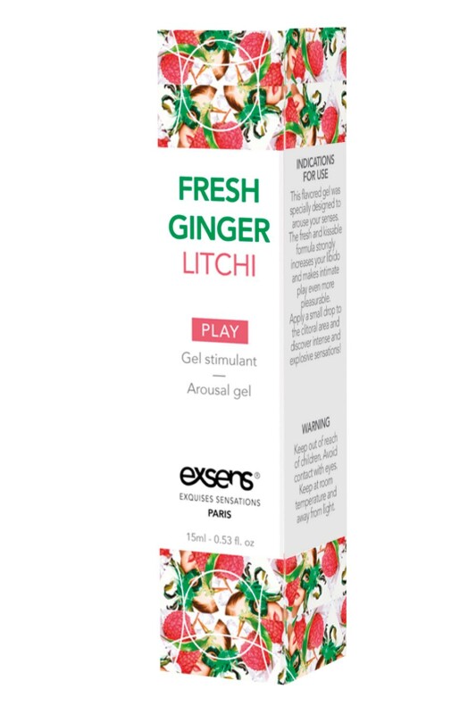 Збуджувальний гель для жінок Exsens Arousal Gel Fresh Ginger Lithci, 15 мл - Изображение 2