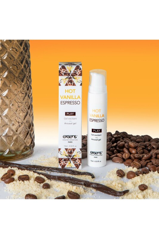 Збуджувальний гель для жінок Exsens Arousal Gel Hot Vanilla Espresso, 15 мл - Изображение 3