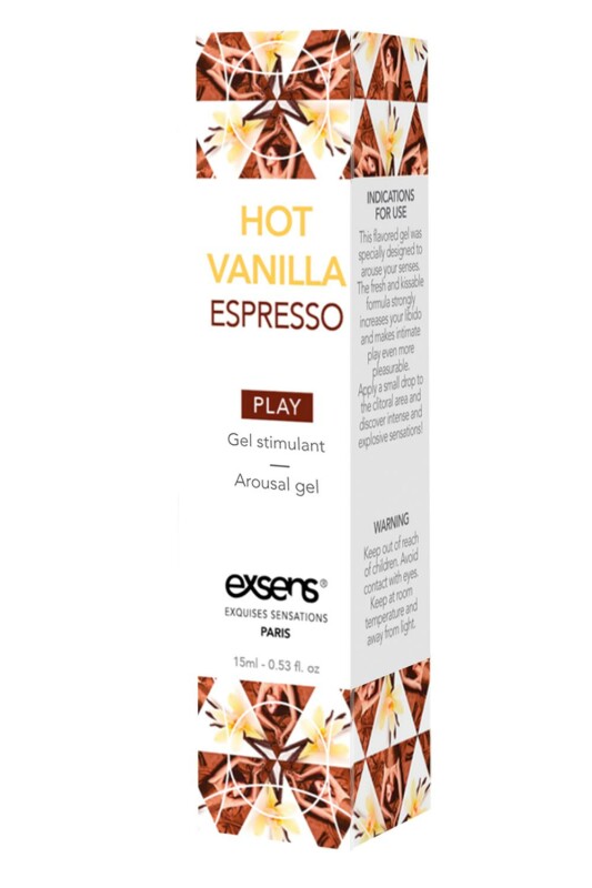 Збуджувальний гель для жінок Exsens Arousal Gel Hot Vanilla Espresso, 15 мл - Изображение 2