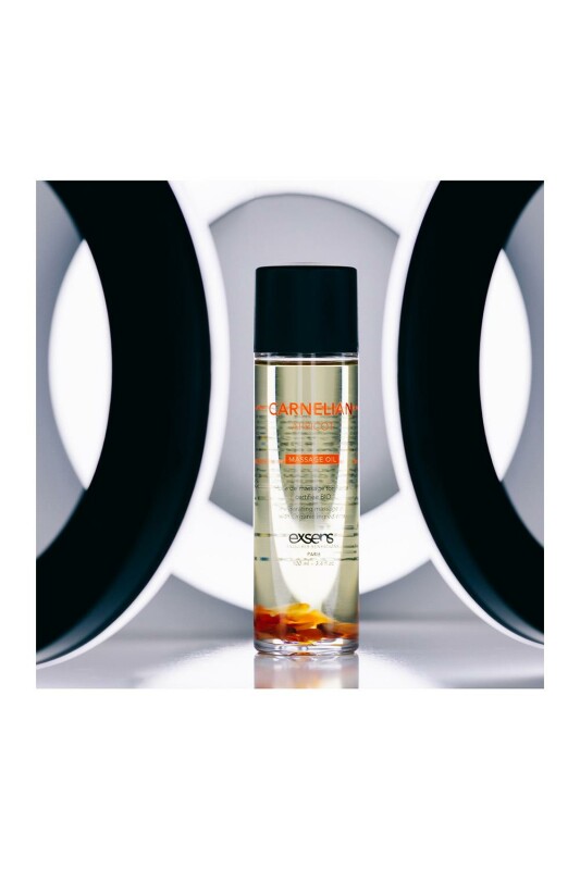 Масажна олія Exsens Organic Massage Oil Carnelian Apricot, 100 мл - Изображение 4