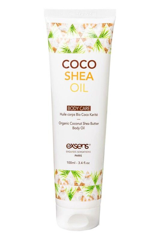 Масажна олія органічна Exsens Bio Massage Oil Coco Shea Oil, 100 мл