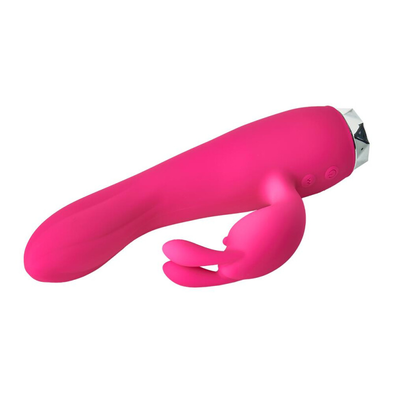 Вібратор-кролик Dream Toys Flirts, рожевий, 17 х 3 см - Зображення 6