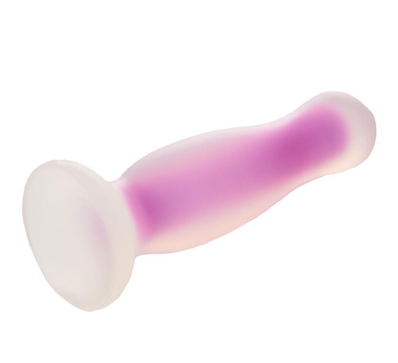Анальна пробка, що світиться в темряві Dream Toys Radiant, M, синя - Зображення 2