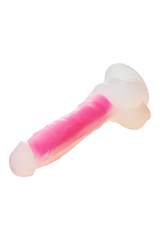Фалоімітатор, що світиться в темряві Dream Toys Radiant, L, рожевий - Изображение 7