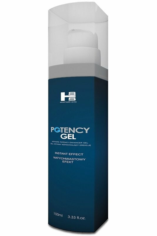 Гель для посилення ерекції Potency Gel, на водній основі, 100 см