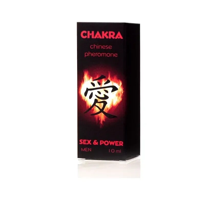 Духи з феромонами Chakra для чоловіків, 10 мл - Зображення 3