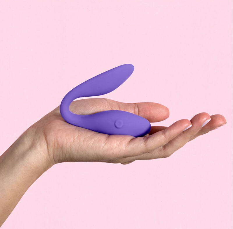 Вібратор для пар універсальний Blush Wellness Duo фіолетовий, 16.5 х 4.4 см - Зображення 7