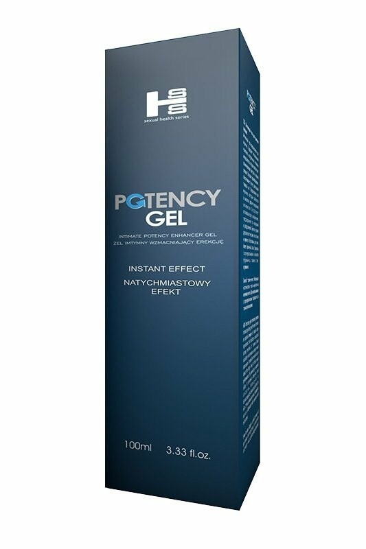 Гель для посилення ерекції Potency Gel, на водній основі, 100 см - Зображення 1