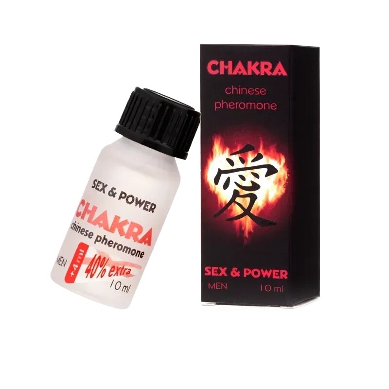 Духи з феромонами Chakra для чоловіків, 10 мл