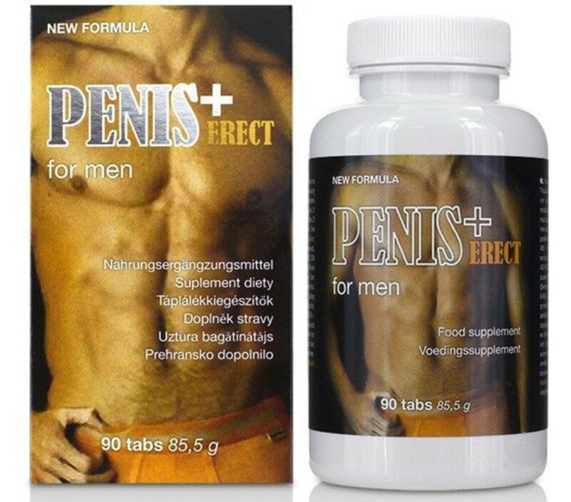 Біологічно активна добавка для збільшення пеніса Penis+ Erect, 90 таблеток - Изображение 1