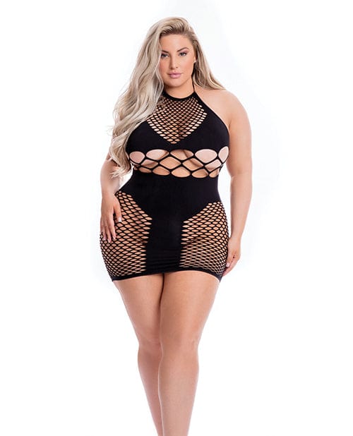 Сукня Pink Lipstick - Girl Gone Bad Dress, чорна, Plus Size