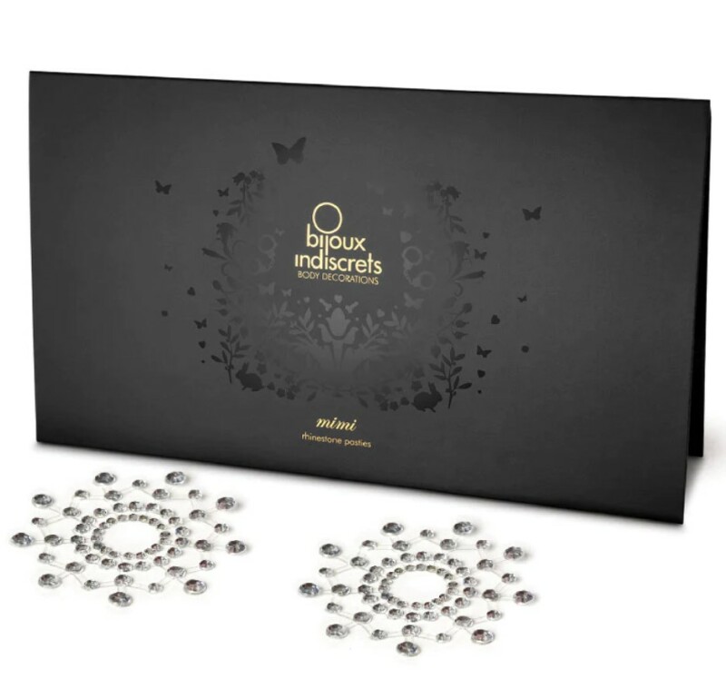 Наклейки на груди BIJOUX INDISCRETS MIMI SILVER