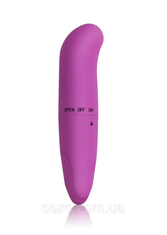 Вібратор Mini G Spot для зони G фіолетовий, 12х2,5 см