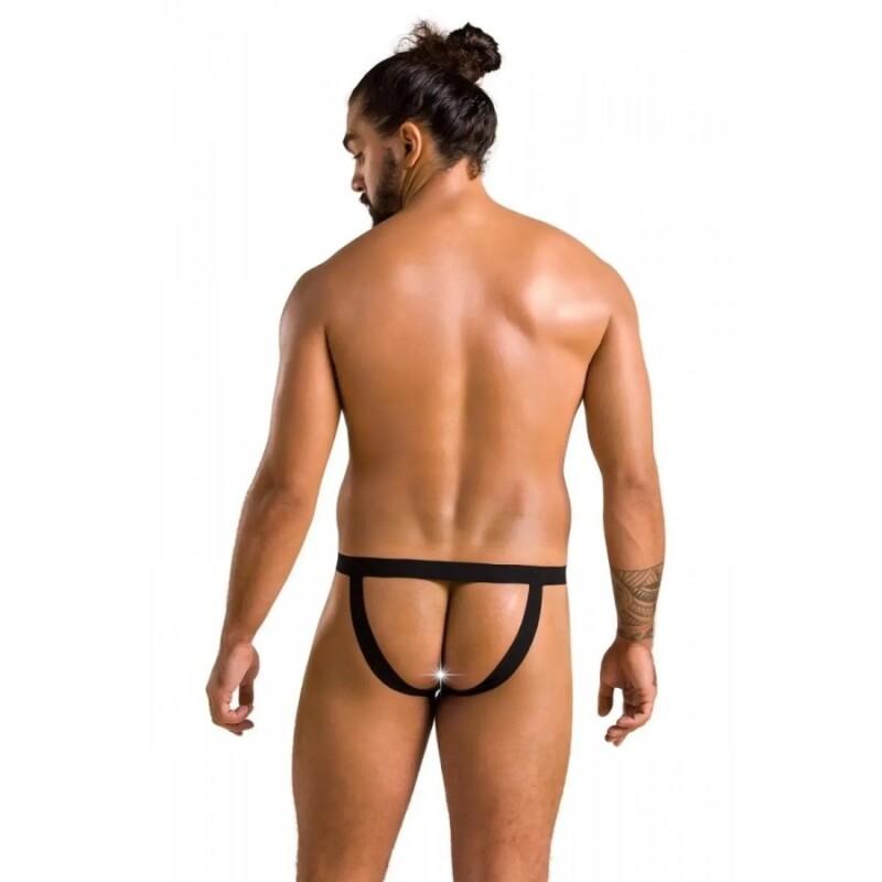 Чоловічі труси на шнурівці Passion Men Slip Open Ben, L/XL, і відкритою задньою частиною - Зображення 1