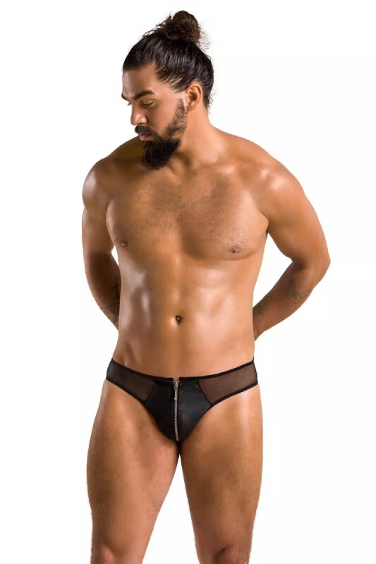 Чоловічі труси сліпи Passion Men Slip Timmy, L/XL, чорні