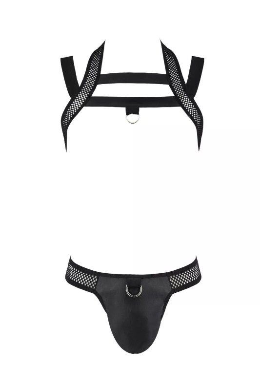 Комплект для чоловіків Passion Men Set Jacob, L / XL, двох частин з відкритими трусами - Зображення 2