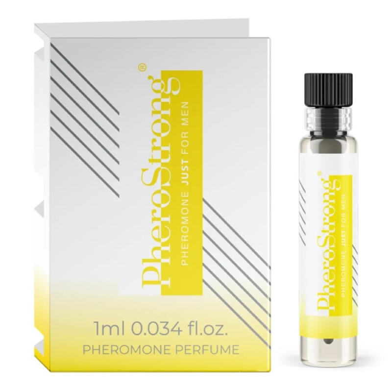 Пробник Парфум для чоловіків PheroStrong Pheromone Just For Men, з феромонами, 1 мл - Зображення 1