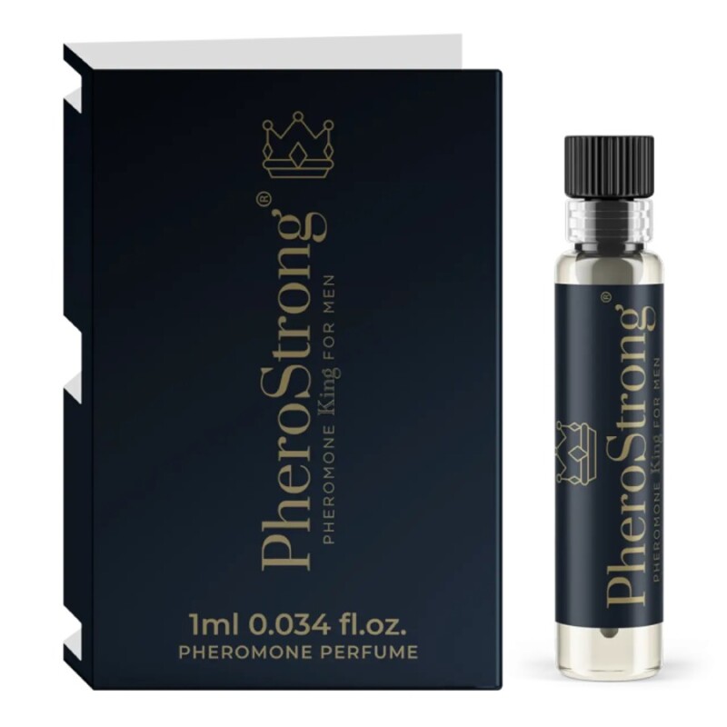 Пробник Парфум для чоловіків PheroStrong Pheromone King, з феромонами, 1 мл