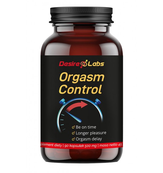 Біологічно активна добавка для чоловіків Desire Labs Orgasm Control, для міцної ерекції та пролонгації, 90 капсул